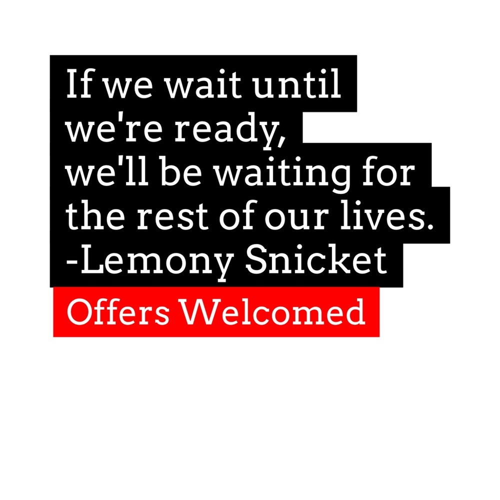 If we wait …